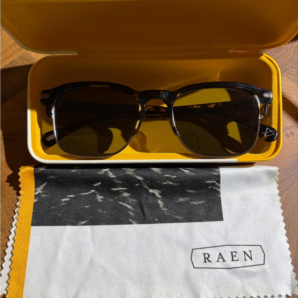 RAEN Tortoise Shell Sunglasses - image 1